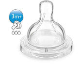 Philips Avent - AVT634/27 SILICONE TEATS 4 HOLE X2 - Mari Kali Stores Cyprus